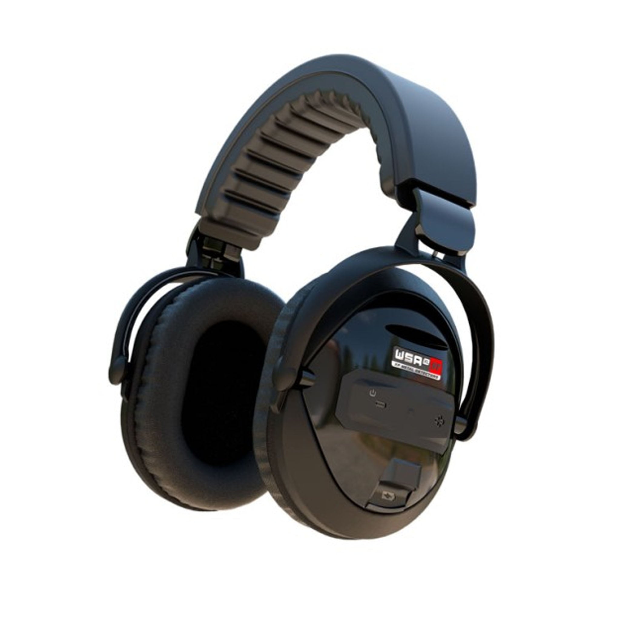 Over-ear wireless detecting headphones